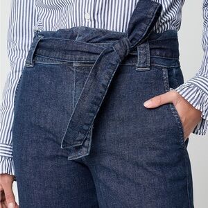 J Crew Wide Leg Denim Trouser NWT